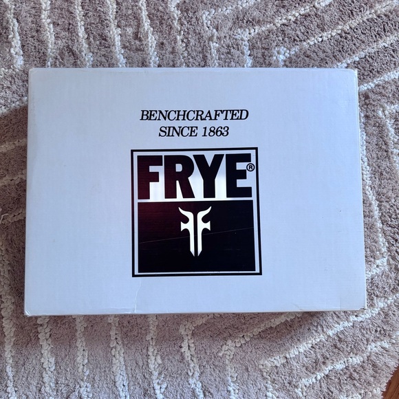 frye - vintage campus tall boot embroidered stitching deer moose horse rare - Picture 2 of 10